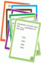Abraham Lincoln collection of flash cards for kids pdf