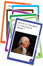 Flash Cards for kids on John Adams
