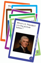 Flash Cards for kids on Thomas Jefferson