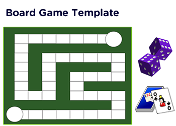Baord Game Template pdf download. Make your own Board games from a template and have fun with your kids. 