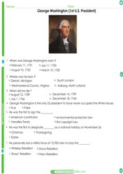 Abraham Lincoln Worksheet pdf